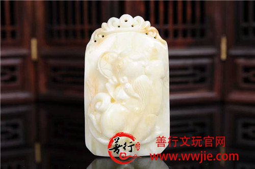 骨白貔貅子冈牌，无可挑剔的小尤物