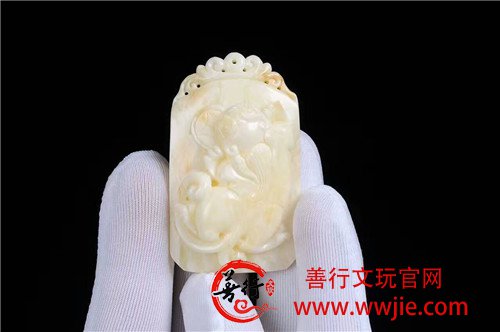 骨白貔貅子冈牌，无可挑剔的小尤物