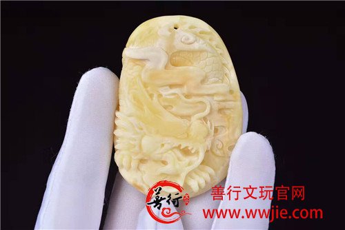 极品收藏级白蜡龙牌，已待正主