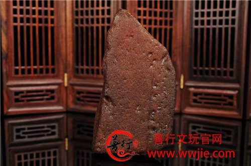 全皮原石切面，纯手工微雕般若波罗蜜多心经