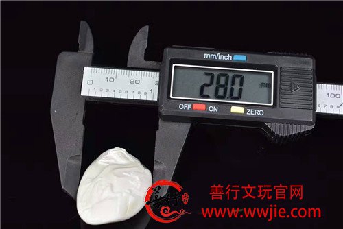 顶级瓷白颇有意蕴的观音牌牌