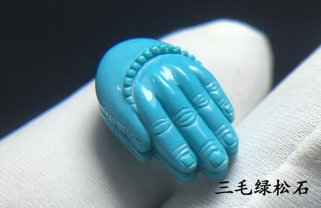 三毛绿松石——「揭秘」极品绿松石为什么说裂就裂？