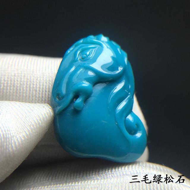 三毛绿松石——「揭秘」极品绿松石为什么说裂就裂？