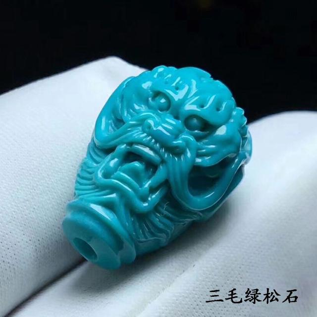 三毛绿松石——「揭秘」极品绿松石为什么说裂就裂？