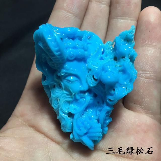 三毛绿松石——「揭秘」极品绿松石为什么说裂就裂？