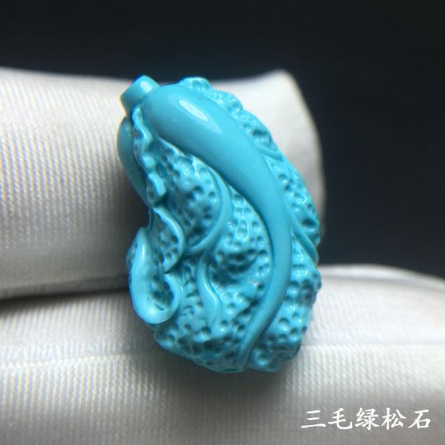 三毛绿松石——「揭秘」极品绿松石为什么说裂就裂？