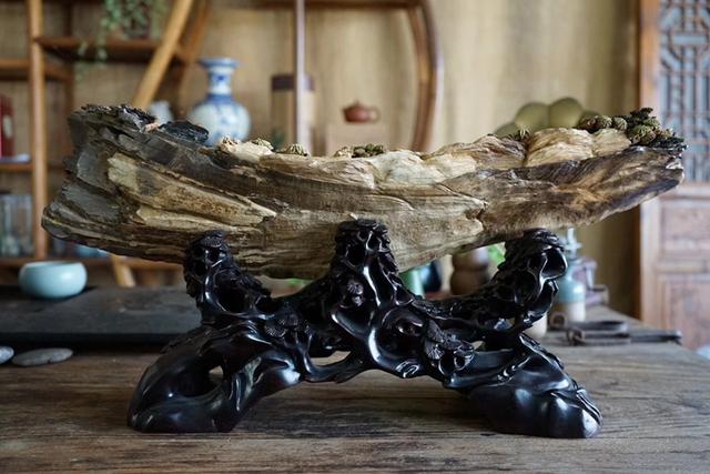 猛犸象牙顶尖人物雕刻回流精品《童子贺寿》