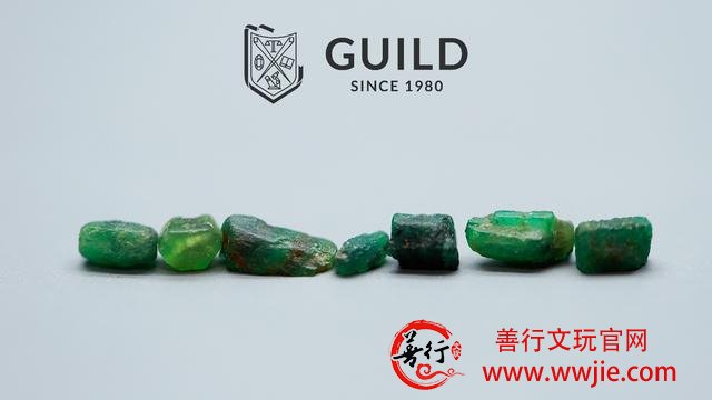 GUILD：祖母绿主要产地的原石与祖母绿包裹体图解
