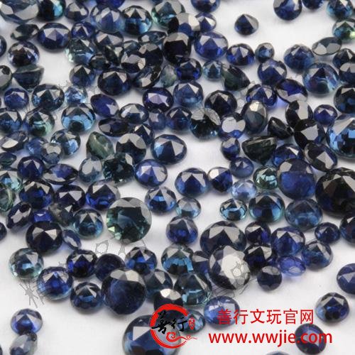 产自中国的蓝宝石：昌乐蓝宝石