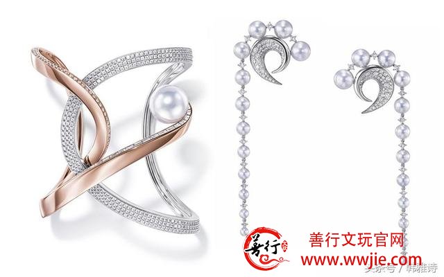 Tasaki 最新的珍珠设计：珍珠流水